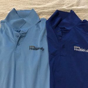 2 sport polo shirts